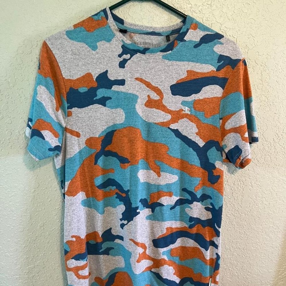 Buffalo David Bitten Colorful Camo Shirt